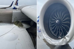 First Visuals Of The Air India Flight, Which Veered Off Runway At Mumbai Airport First Visuals Of The Air India Flight, Which Veered Off Runway At Mumbai Airport
