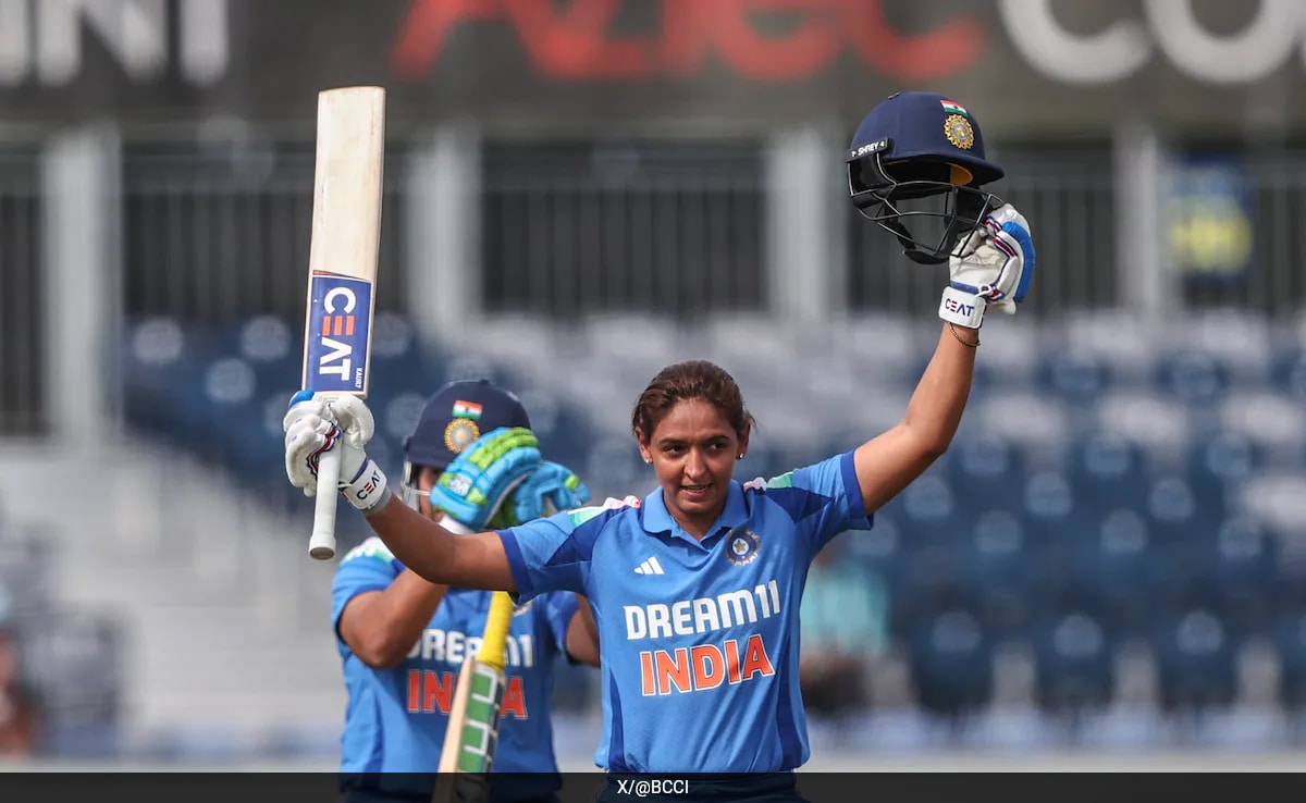 India vs England 3rd Women's ODI Highlights: Harmanpreet Kaur's Ton Guides India To 2-1 Series Win