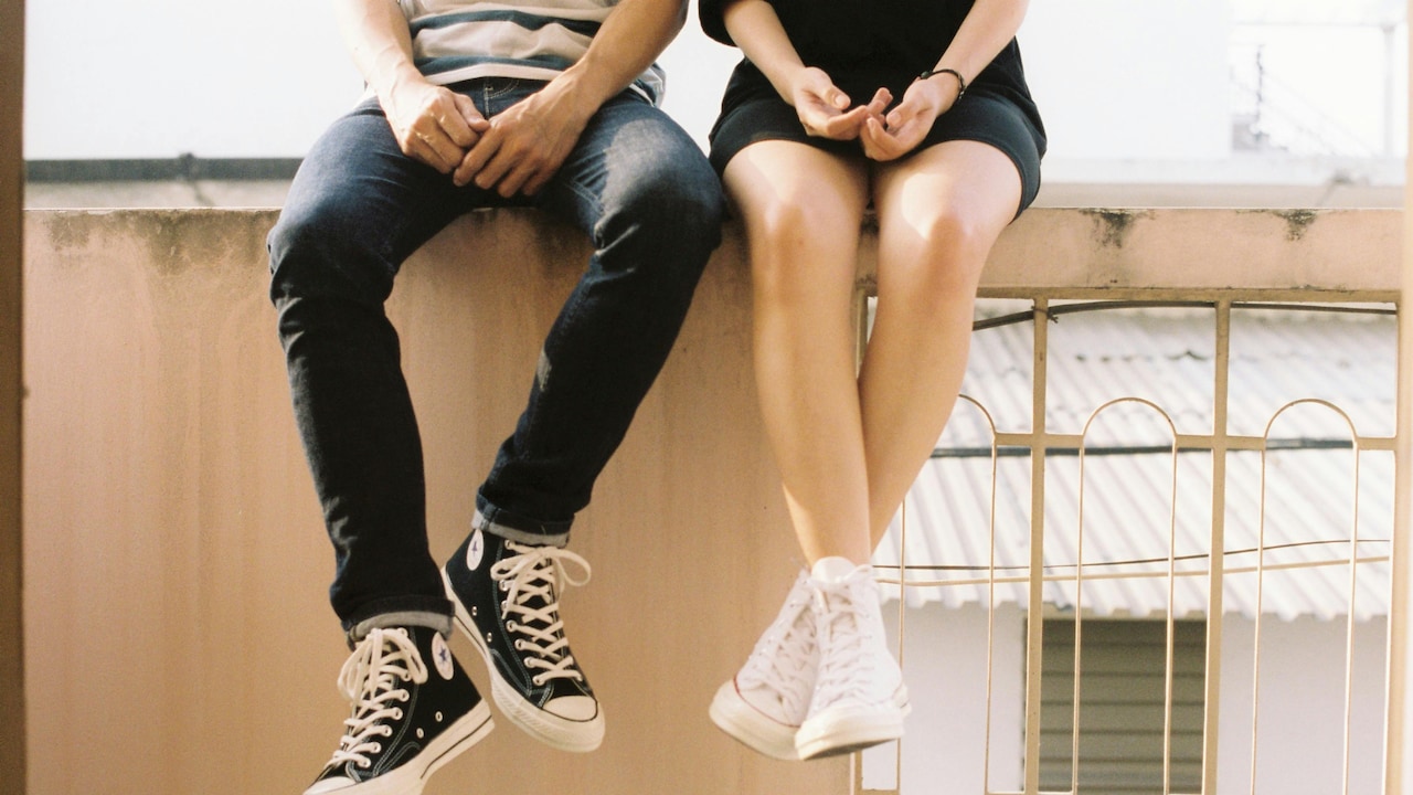 Comfortable sneakers for casual outings;
