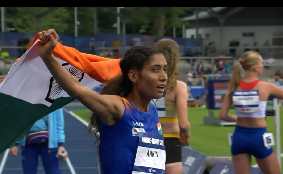 Ankita Bags Womens 3000m Steeplechase Silver At World University Games