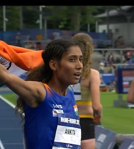 Ankita Bags Womens 3000m Steeplechase Silver At World University Games