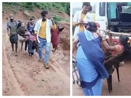 Video: Pregnant Odisha Woman Carried 10 km On Shoulders Due To Bad Roads Video: Pregnant Odisha Woman Carried 10 km On Shoulders Due To Bad Roads