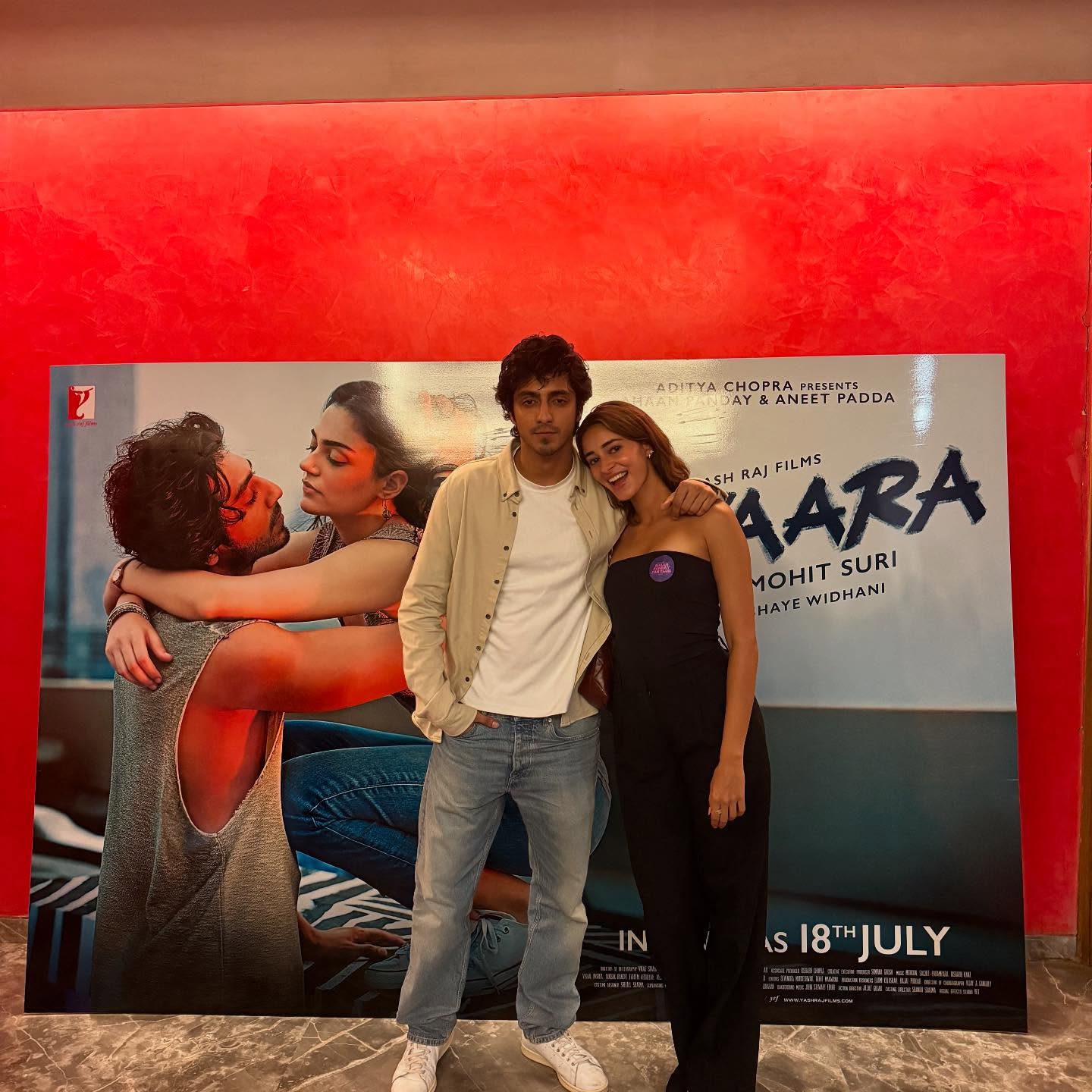 Ananya Panday Turns Cheerleader For Cousin Ahaan Panday As He Debuts With <i>Saiyaara</i>: "A Star Is Born"