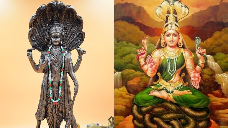 भगवान शिव के अलावा किन देवी-देवताओं से जुड़े हैं नाग देवता, जानें सिर्फ एक क्लिक में भगवान शिव के अलावा किन देवी-देवताओं से जुड़े हैं नाग देवता, जानें सिर्फ एक क्लिक में