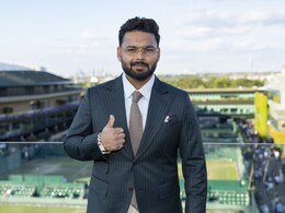Striped Suit, Marvelous Glasses - Rishabh Pant Steals Show On Wimbledon Debut. See Pics