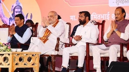 Eknath Shinde : एकनाथ शिंदें म्हणाले 'जय गुजरात', अजित पवारांनी वाजवल्या टाळ्या! पाहा Video