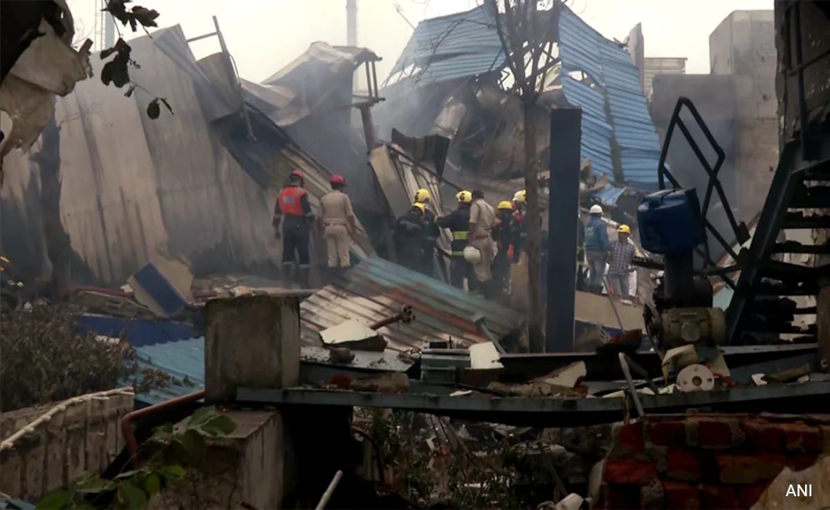 Хайдерабад Експлозия в машина за сушилня за пръскане се подозира