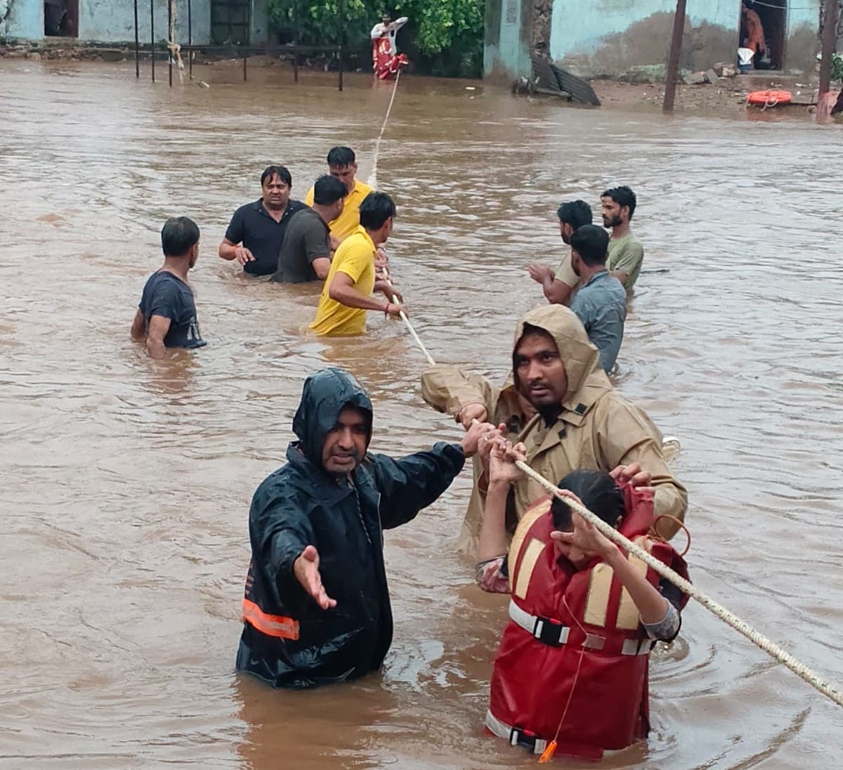 जयपुर में भारी बारिश. जयपुर में भारी बारिश.