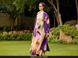 Purple Seems Nice To Keerthy Suresh While Sporting A Maxi Dress And Trench Coat, And We Can't Disagree Purple Seems Nice To Keerthy Suresh While Sporting A Maxi Dress And Trench Coat, And We Can't Disagree