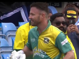 Watch: AB De Villiers Turns The Clock Back, Smashes 39-Ball Century In WCL 2025 Watch: AB De Villiers Turns The Clock Back, Smashes 39-Ball Century In WCL 2025