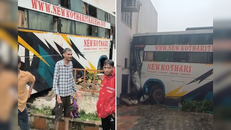 पुष्कर में बस का ब्रेक फेल, अनियंत्रित बस से कूदने से एक की मौत, कई श्रद्धालु घायल पुष्कर में बस का ब्रेक फेल, अनियंत्रित बस से कूदने से एक की मौत, कई श्रद्धालु घायल