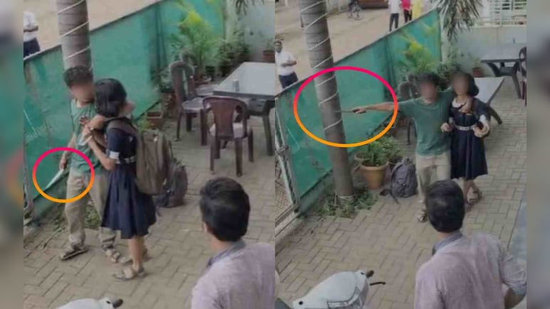 मुंबई में सिरफिरे आशिक ने लड़की की गर्दन पर चाकू रख हाई वोल्टेज ड्रामा, लोगों ने धो डाला