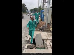Watch: Bengaluru Becomes Real-Life 'Squid Game.' But With Potholes Watch: Bengaluru Becomes Real-Life 'Squid Game.' But With Potholes