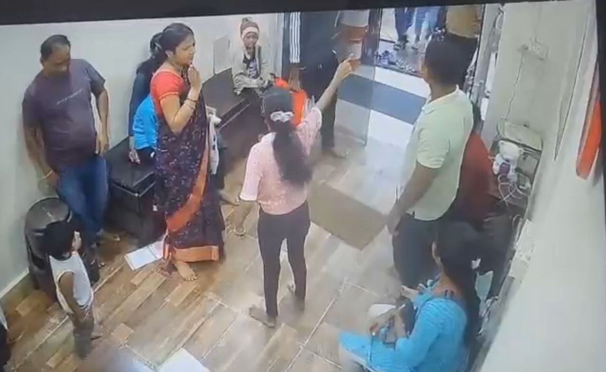 In Twist In Receptionist Assault, Video Shows She Slapped Man's Relative First