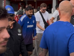 Rishabh Pant Arrives In Crutches Amid Doubts Over Fitness, Leaves Fans Concerned