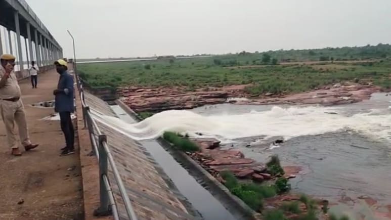 राजस्थान में लगातार बारिश से बाढ़ का खतरा, पार्वती बांध ओवरफ्लो होने के करीब; प्रशासन अलर्ट