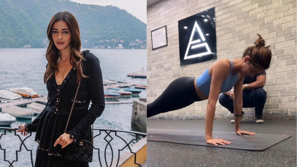Ananya Panday's Push-Up Routine Is All The Monday Motivation You Need To Hit The Gym