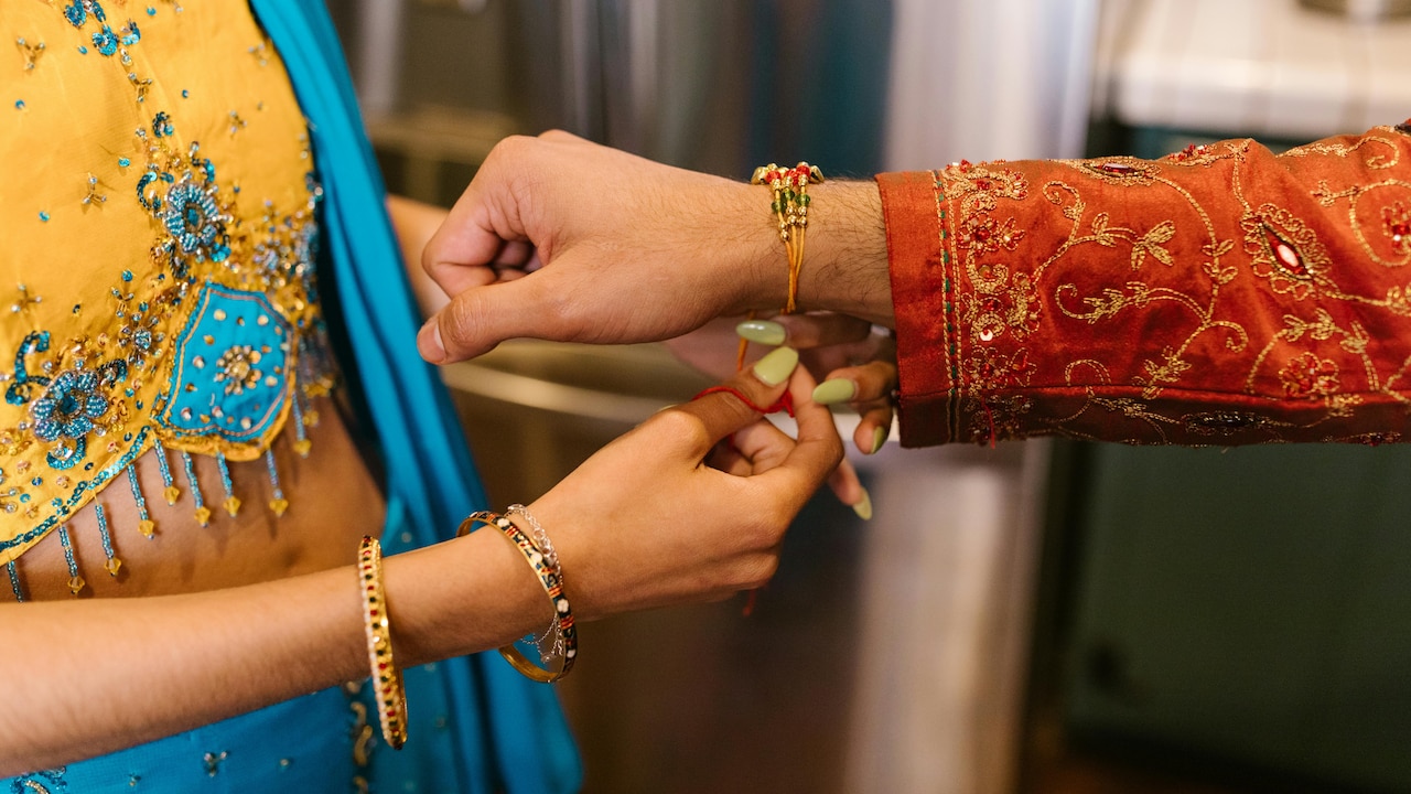 Tie the perfect Rakhi this season with elegant pooja thalis and premium gift sets.