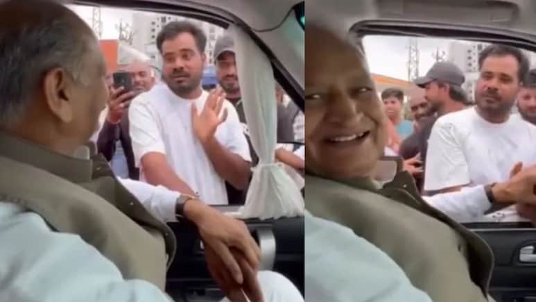 Viral VIDEO: "साहेब 15 वर्ष झाले, आता गाडी बदला"; माजी मुख्यमंत्र्यांना चाहत्याचा सल्ला, नव्या गाडीचं नावही सांगितलं
