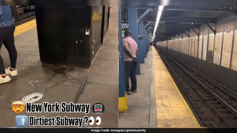 Watch: Indian Vlogger Exposes New York Subway's Shocking State Watch: Indian Vlogger Exposes New York Subway's Shocking State