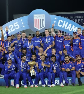 MI New York Defeat Washington Freedom By Five Runs To Secure MLC 2025 Title