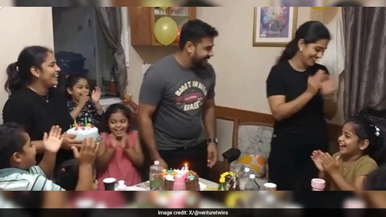 नकली के नाम पर असली सा धोखा, बर्थडे वीडियो को देखकर हर कोई रह गया हैरान, लोग बोले- AI का कमाल है
