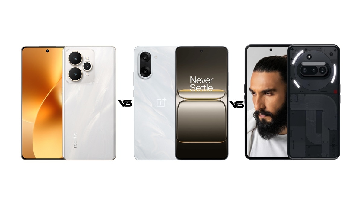 Realme 15 5G vs OnePlus Nord CE 5 5G vs Nothing Phone 3a: जानें कौन सा फोन है बेस्ट
