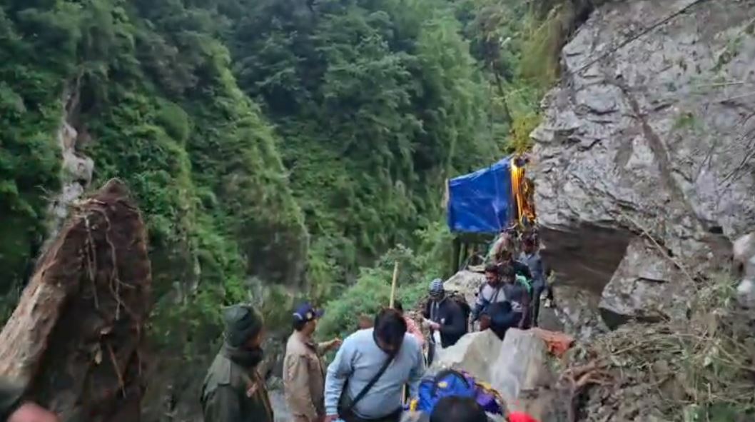 Kedarnath Yatra Halted As Landslides Block Trek Route