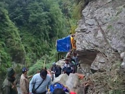 Kedarnath Yatra Halted As Landslides Block Route