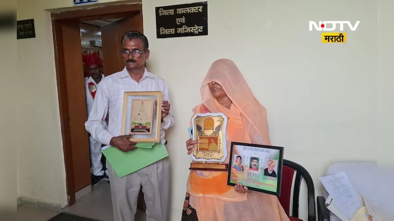 Desire to die: शहीद जवानाच्या पत्नीची इच्छा मरणाची मागणी, म्हणाली मी पूर्णपणे खचले, नक्की काय घडलं? Desire to die: शहीद जवानाच्या पत्नीची इच्छा मरणाची मागणी, म्हणाली मी पूर्णपणे खचले, नक्की काय घडलं?