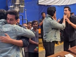 <i>Ramayana: Part I</i> - Ranbir Kapoor And Ravi Dubey Hug It Out As They Wrap Up Shoot For Nitesh Tiwari's Film