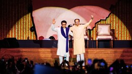 Raj Thackeray Uddhav Thackeray Vijayi Melava: 'आमच्या दोघांमधील अंतरपाट अनाजीपंतांनी दूर केला'; उद्धव ठाकरेंचाही फडणवीसांवर निशाणा