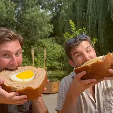 UK Chefs Set World Record By Cooking Largest Scotch Egg, Heavier Than A Bowling Ball