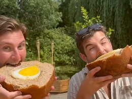 UK Chefs Set World Record By Cooking Largest Scotch Egg, Heavier Than A Bowling Ball UK Chefs Set World Record By Cooking Largest Scotch Egg, Heavier Than A Bowling Ball