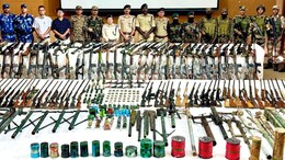Massive Illegal Arms Haul In Manipur's Hill Areas After Intense Searches