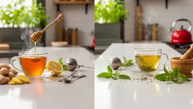 Ginger Tea vs Tulsi Tea: Which Tea Is Best For Monsoon Cold And Cough