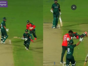Watch: Pakistan Shaheens Opener Throws Bat, Shouts At Partner Over Run-Out