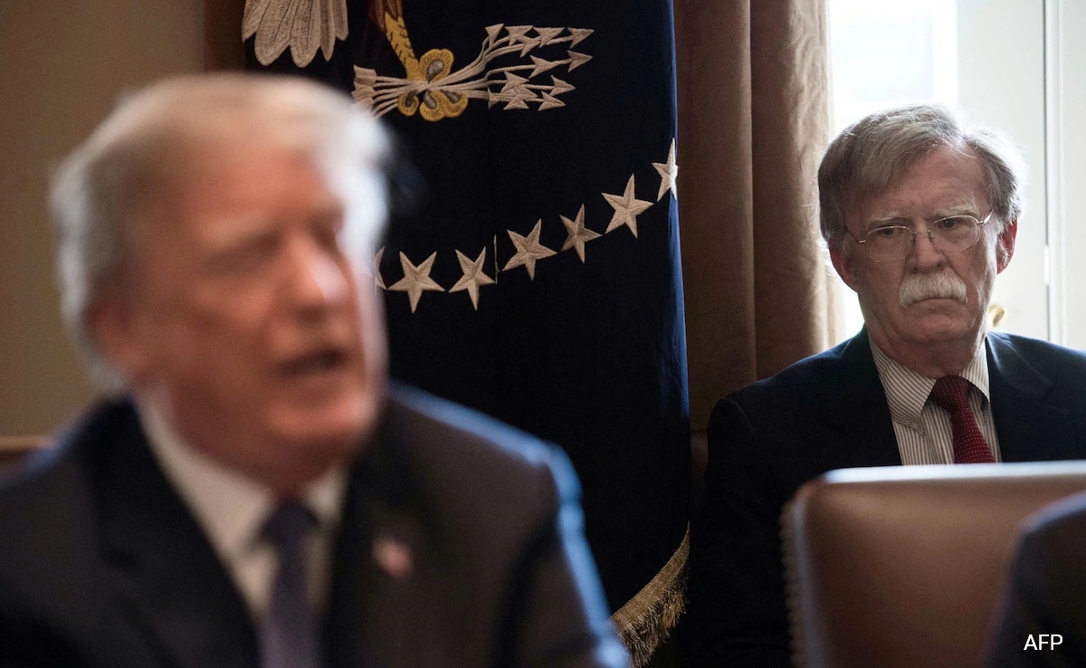 "Lowlife, Very Bad At What He Does": Trump's Explosive Jab At Former Aide John Bolton