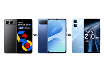 Tecno Spark Go 5G vs Infinix HOT 60i 5G vs iQOO Z10 Lite 5G: देखें तुलना, कौन है बेस्ट