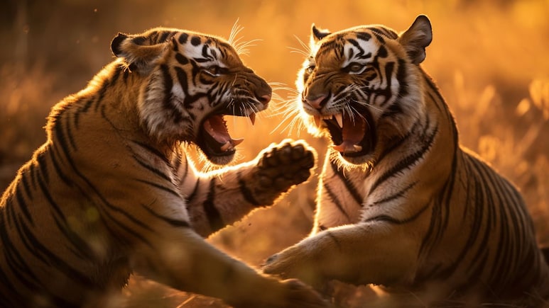 Tiger Ek Love Story : प्रेमासाठी सातपुड्याच्या जंगलात भीषण लढाई! एका वाघाचा मृत्यू