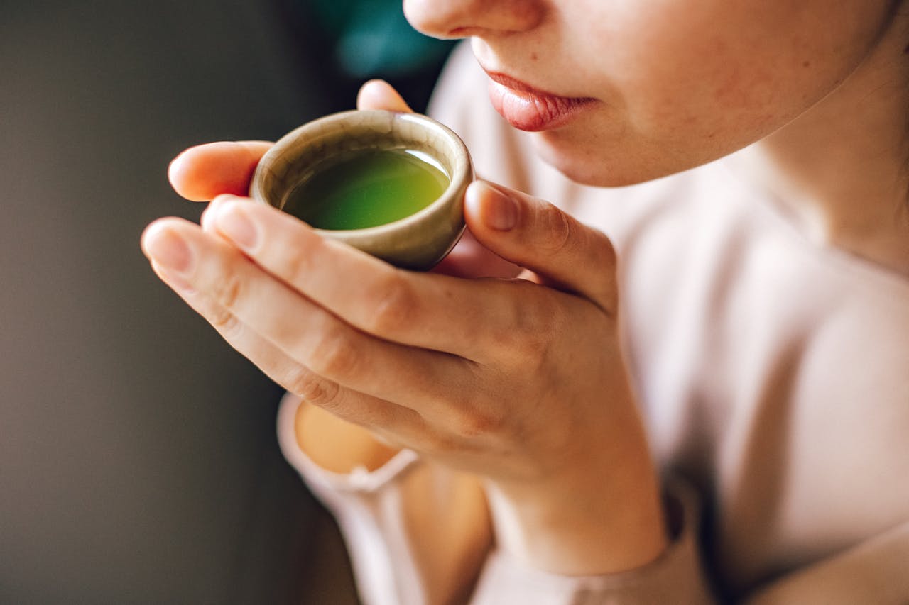 Matcha is a type of concentrated green tea