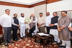 Eknath Shinde Meets Amit Shah In Delhi Eknath Shinde Meets Amit Shah In Delhi