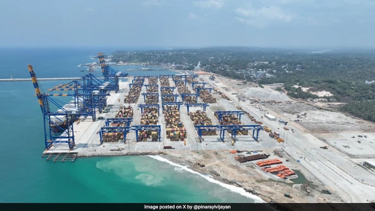 Adani Group's Vizhinjam Port Achieves Big Feat In 9 Months Of Commercial Ops Adani Group's Vizhinjam Port Achieves Big Feat In 9 Months Of Commercial Ops