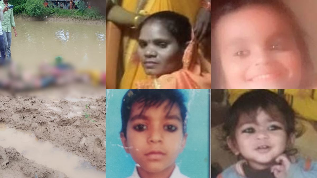 UP Woman Jumps Into Canal With 3 Children, Bodies Found Tied Together