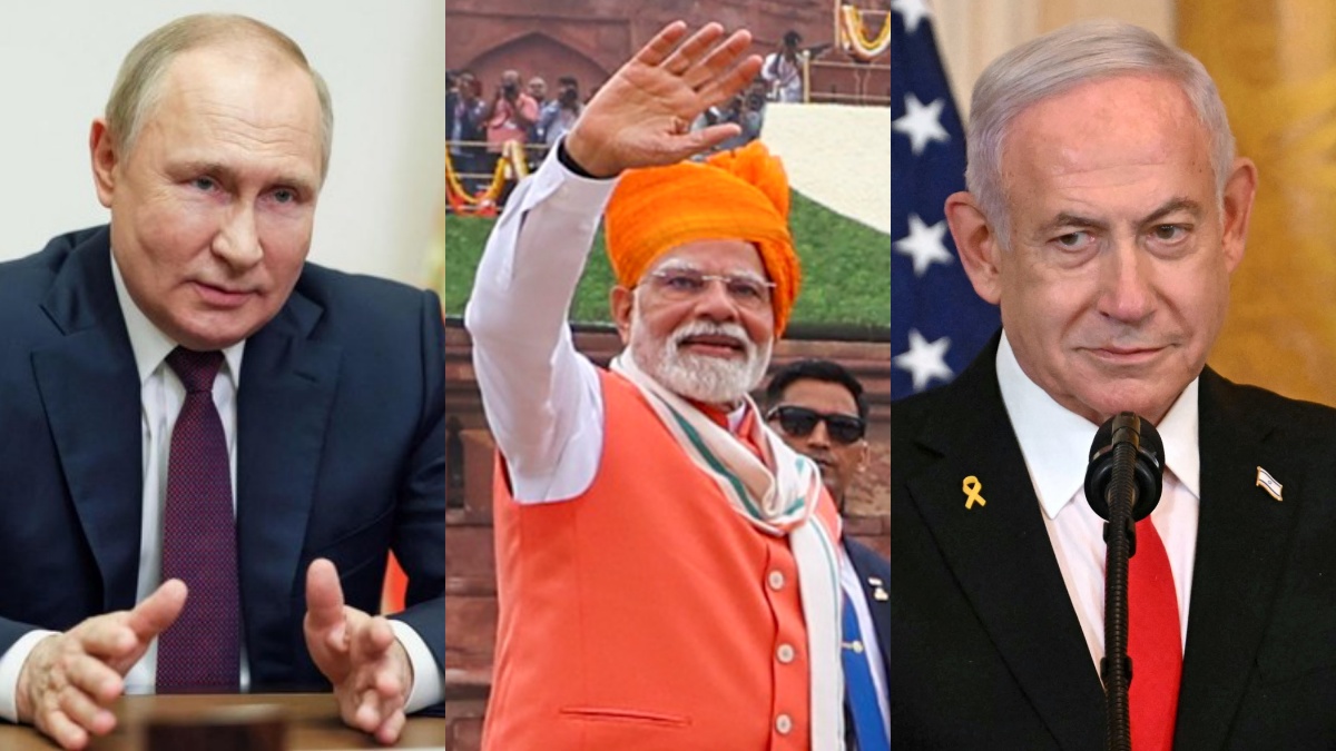 पुतिन-नेतन्याहू से लेकर अमेरिका तक, 79वें स्वतंत्रता दिवस पर विदेशों से कुछ ऐसे मिली बधाई