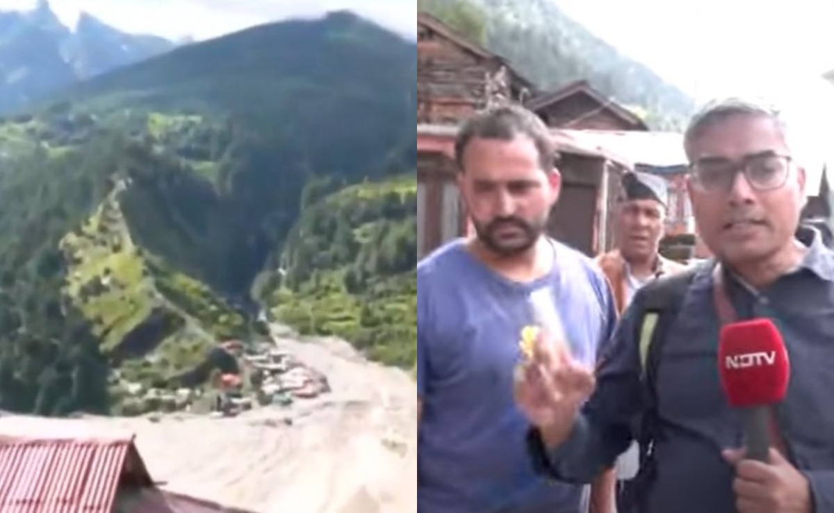 धराली की तबाही का पहला वीडियो बनाने वाले शख्‍स ने क्‍या बताया, श्री कंठ पर्वत से कैसे जुड़े तबाही के तार?