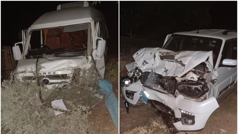 बालोतरा रिफाइनरी के मजदूरों से भरी मिनी बस डीडवाना में हादसे का शिकार, एक्सीडेंट के बाद खेत में जा गिरी