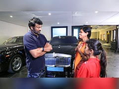 Female Fan Cycles All The Way From Andhra Pradesh To Hyderabad To Meet Chiranjeevi