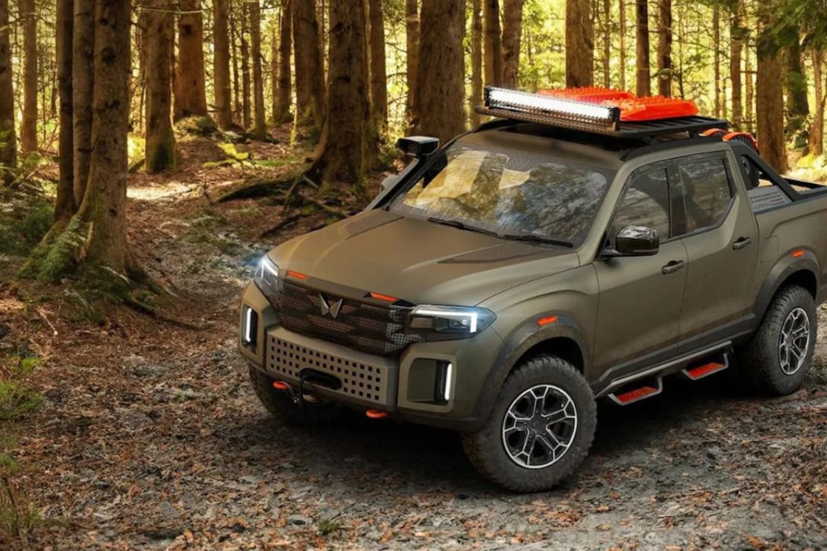 Mahindra Scorpio N Pickup Truck Spied Again, Here's What We Know So Far