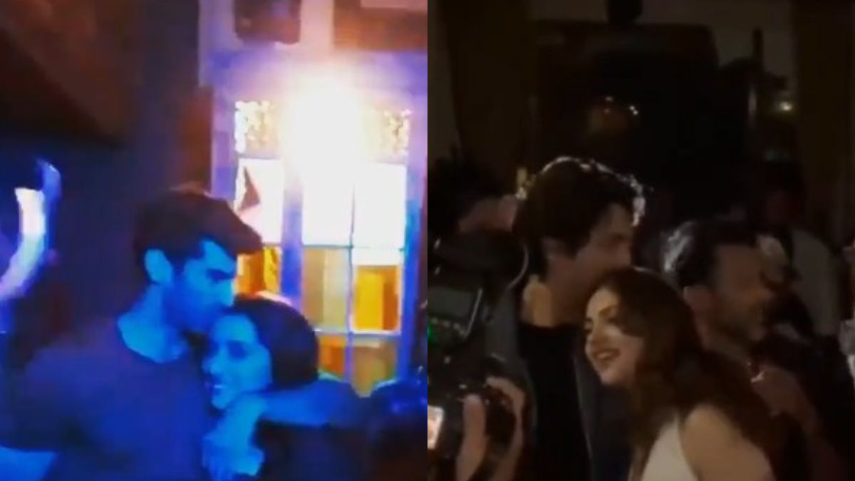 Ahaan-Aneet Shared A Kiss At <i>Saiyaara</i> Success Bash, Similar Video Of <i>Aashiqui 2</i> Stars Aditya-Shraddha Resurfaces